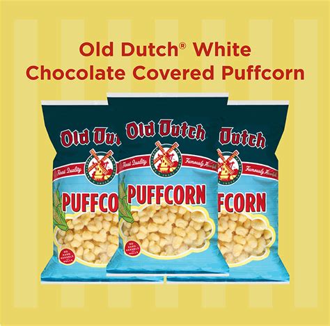 Old dutch foods - Our Premium Gourmet Popcorn is a snack favorite that we’re sure you’ll love. We use only special, snow-white premium popcorn that’s bred for extra tenderness. The delicious, air-popped kernels are poppin’ with unique taste that can’t be beat. A special favorite throughout the Upper Midwest, it’s the popcorn of choice for picnics ...